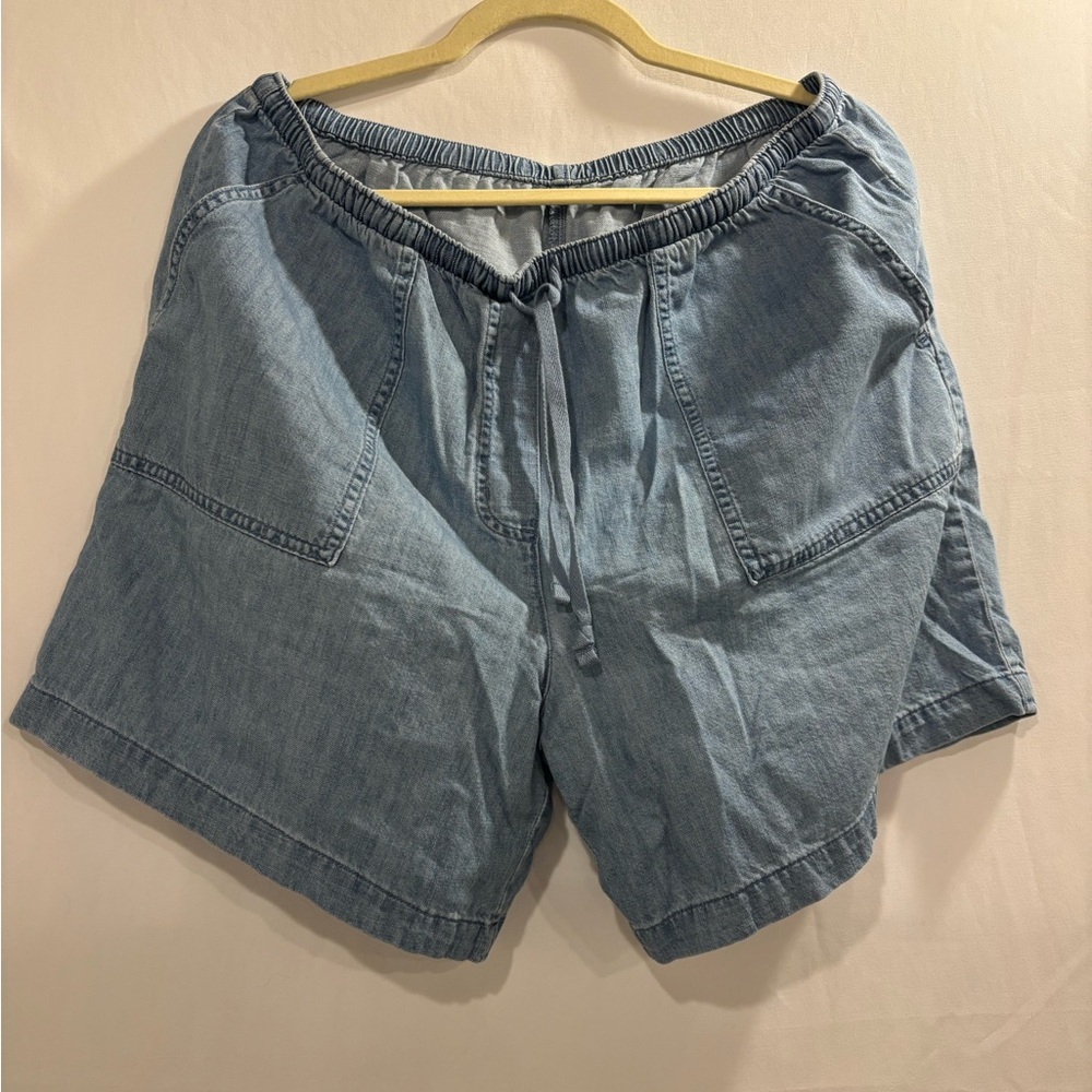 Denim Blue Women's Shorts
